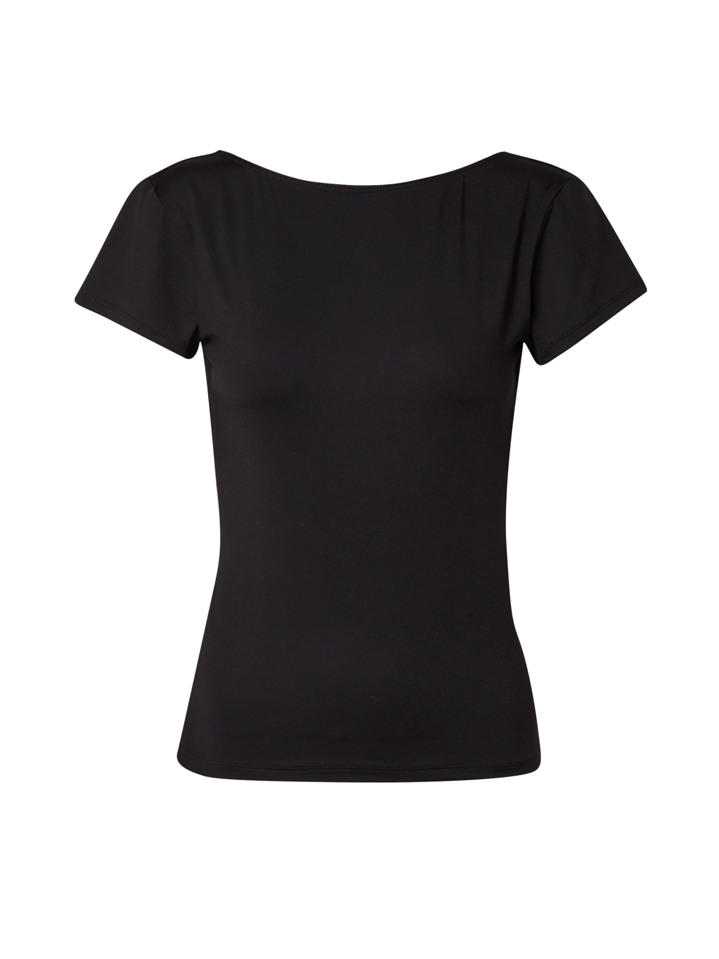 modström Μπλούζα 'Hima' σε μαύρο: μπροστά