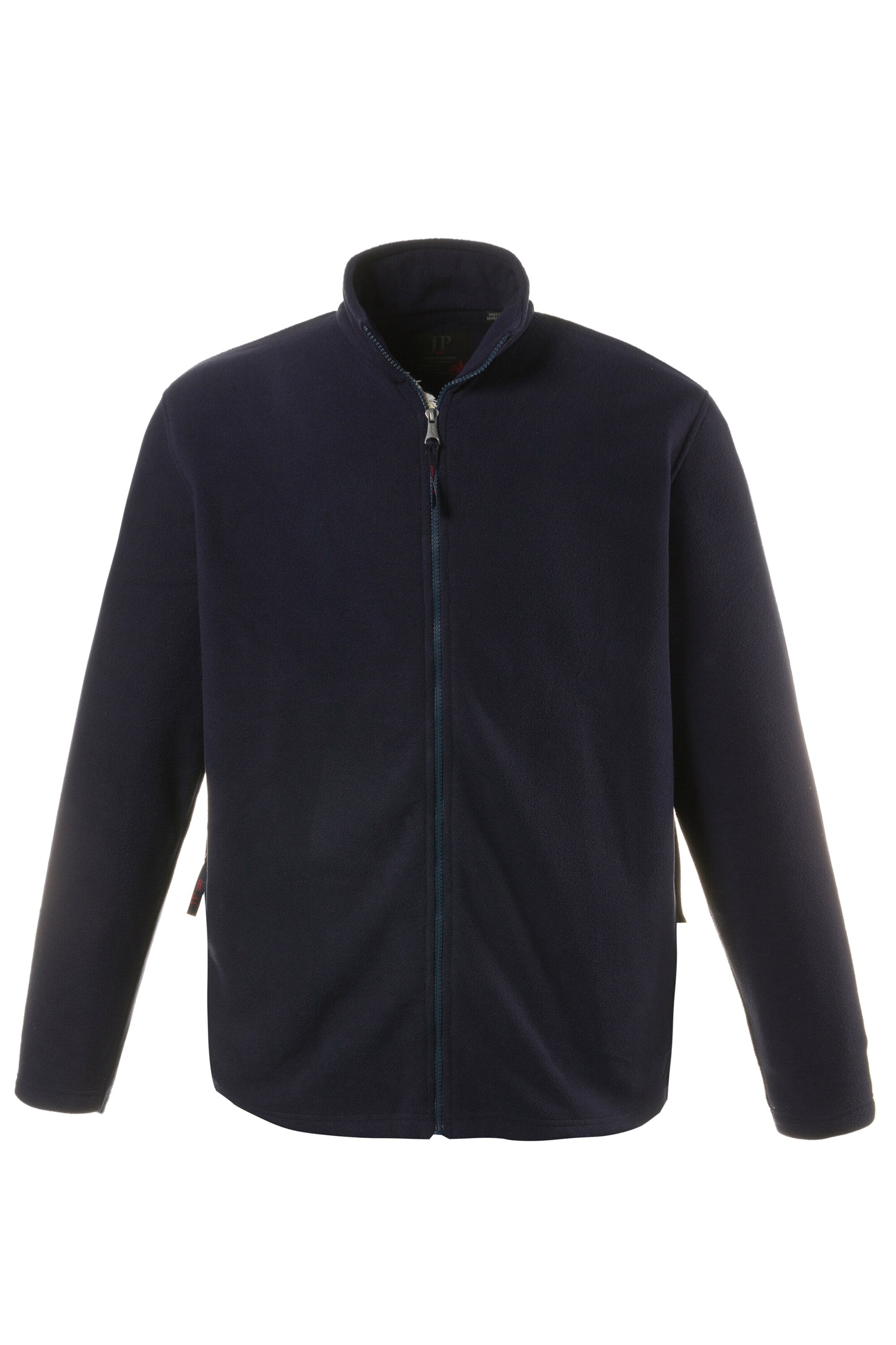 JP1880 Fleece jas in Blauw: voorkant