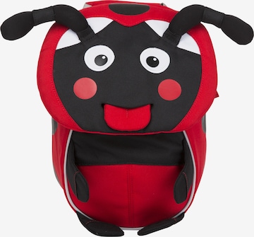 Affenzahn Backpack 'Kleiner Freund Marienkäfer' in Red: front