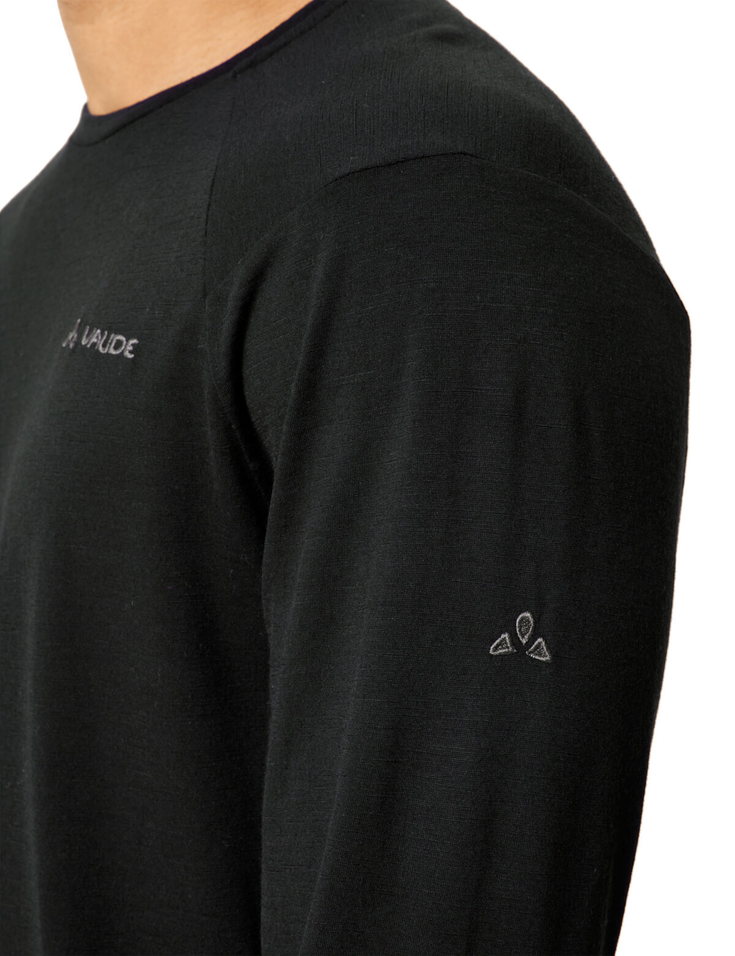 VAUDE Functioneel shirt 'Essential' in Zwart