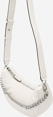 Karl Lagerfeld حقيبة كتف بلون أبيض: الأمام