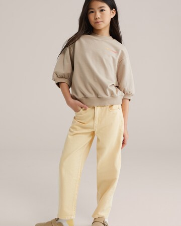 WE Fashion Sweatshirt in Beige