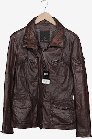 MILESTONE Jacke L in Braun: Vorderseite