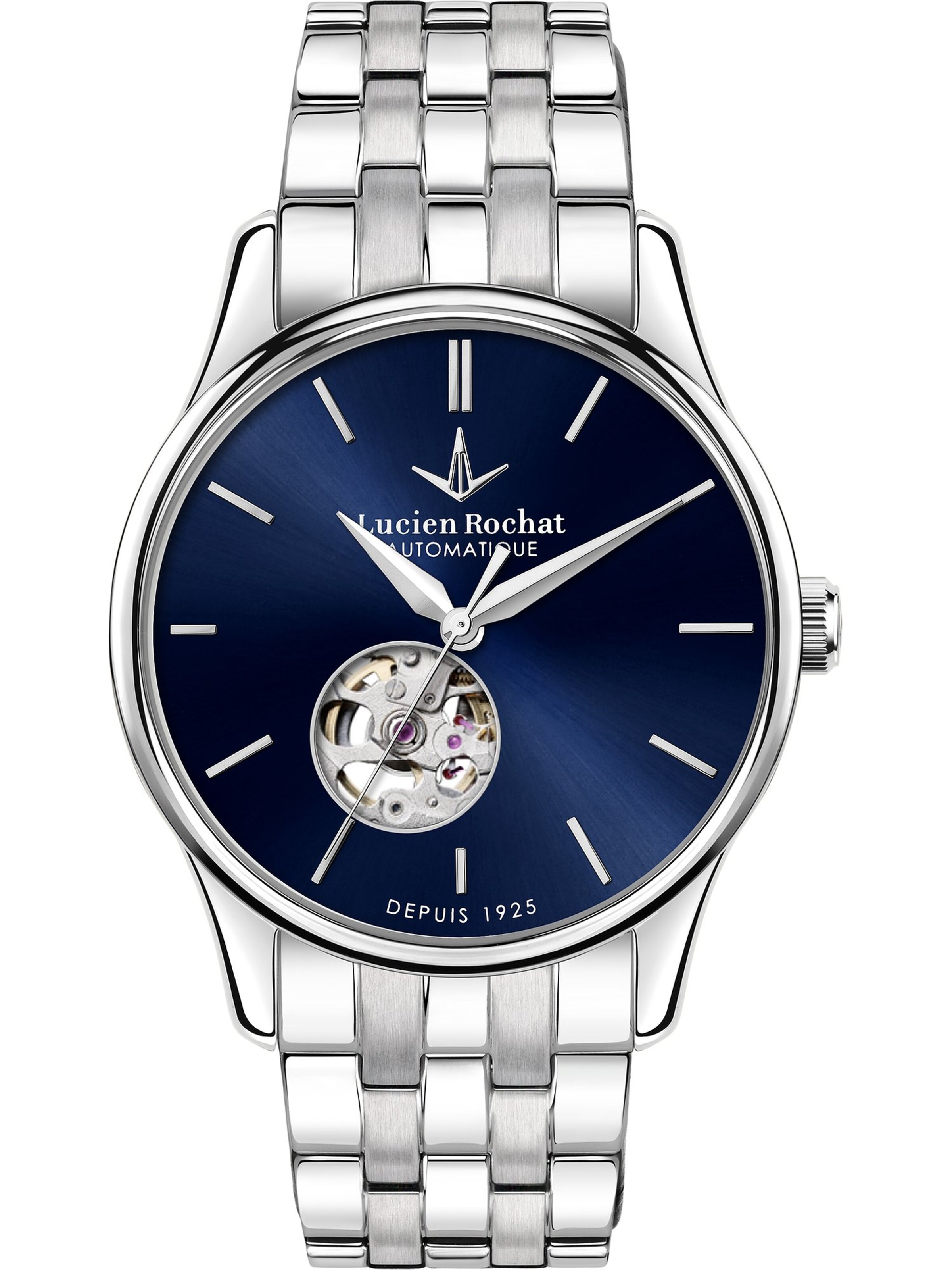 Lucien Rochat Analog Watch in Silver: front