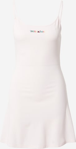 Tommy Jeans Dress in Pink: front