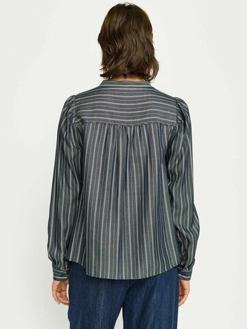 Soft Rebels Bluse 'Charlotte' i blå