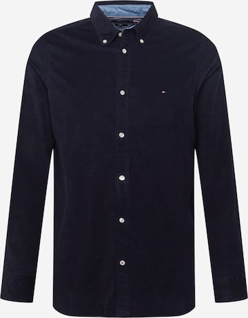 TOMMY HILFIGER Slim fit Koszula w kolorze niebieski: przód