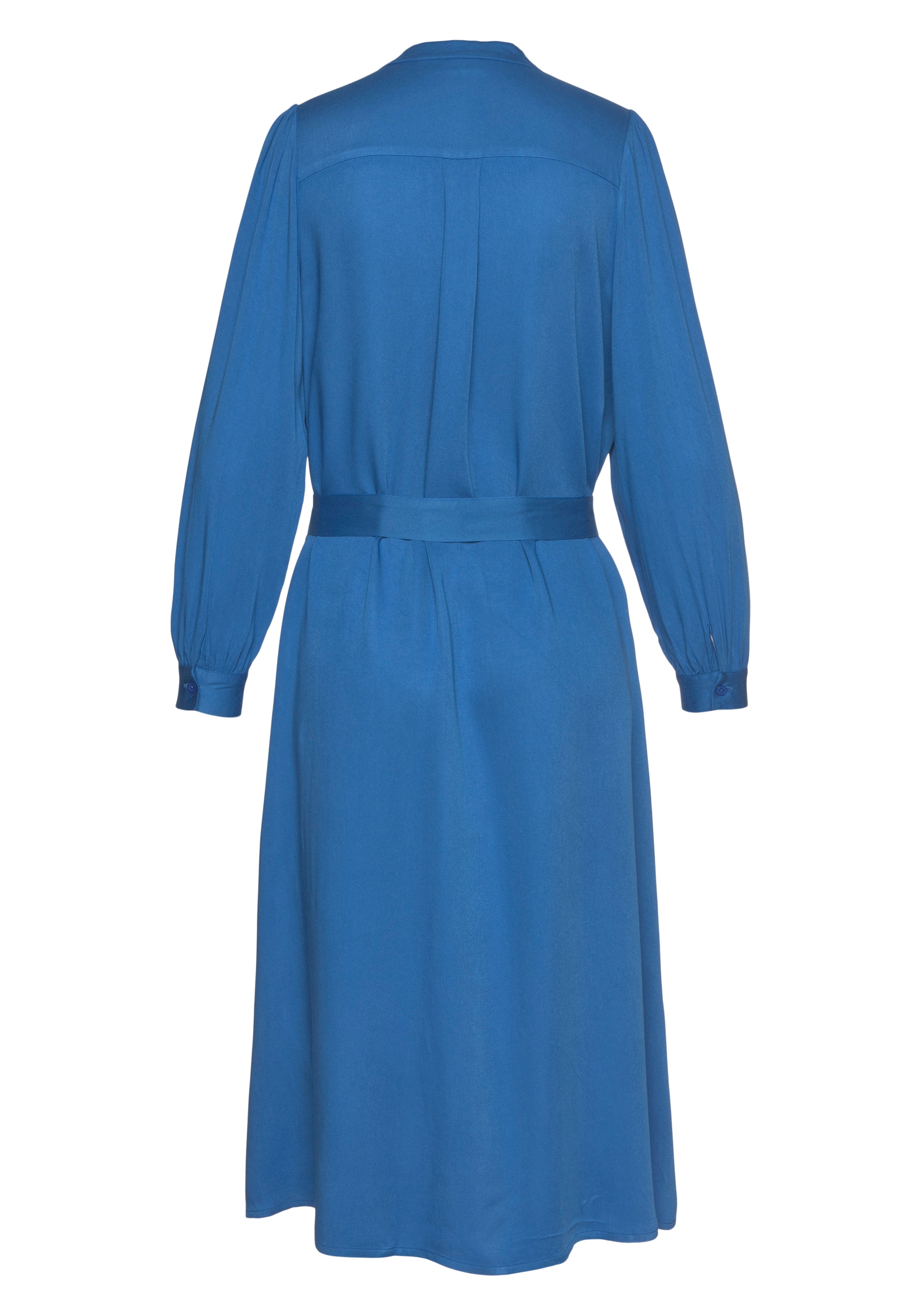 LASCANA Платье-рубашка в Синий