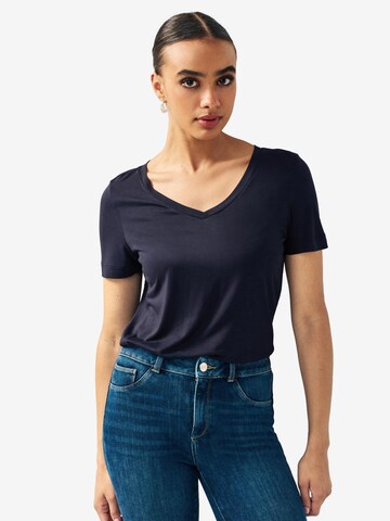 T-shirt Next en bleu : devant