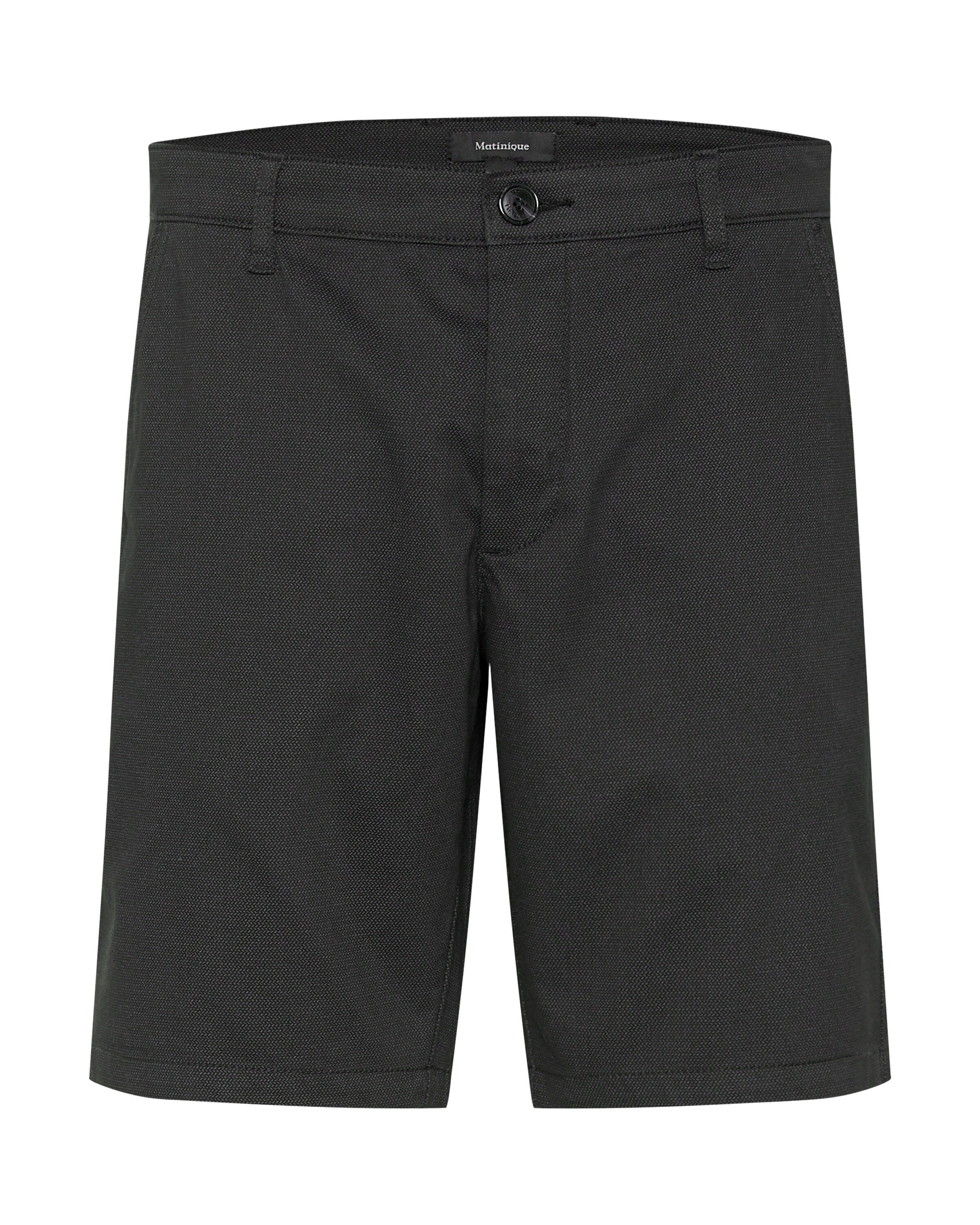 Matinique Regular Trousers 'Thomas' in Black: front
