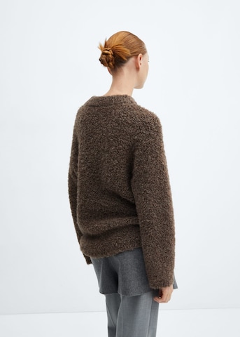 MANGO Sweater 'Rodolfo' in Brown