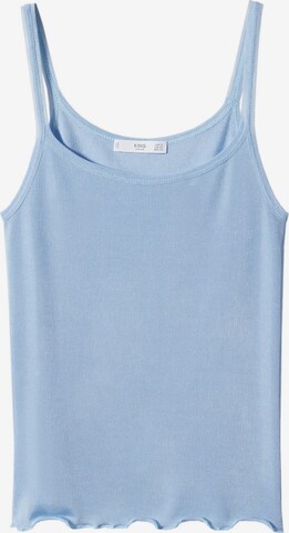 Top 'DOC' di MANGO in blu: frontale