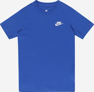 Tricou 'FUTURA' de la Nike Sportswear pe albastru: față