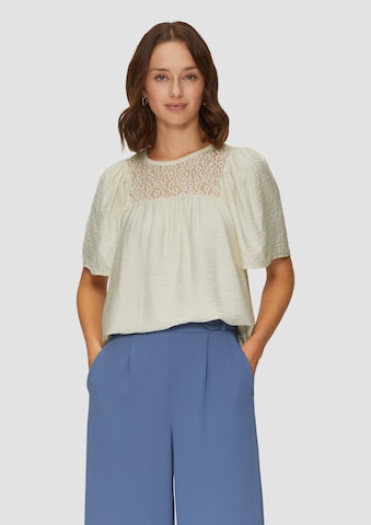 Chemisier QS en beige : devant