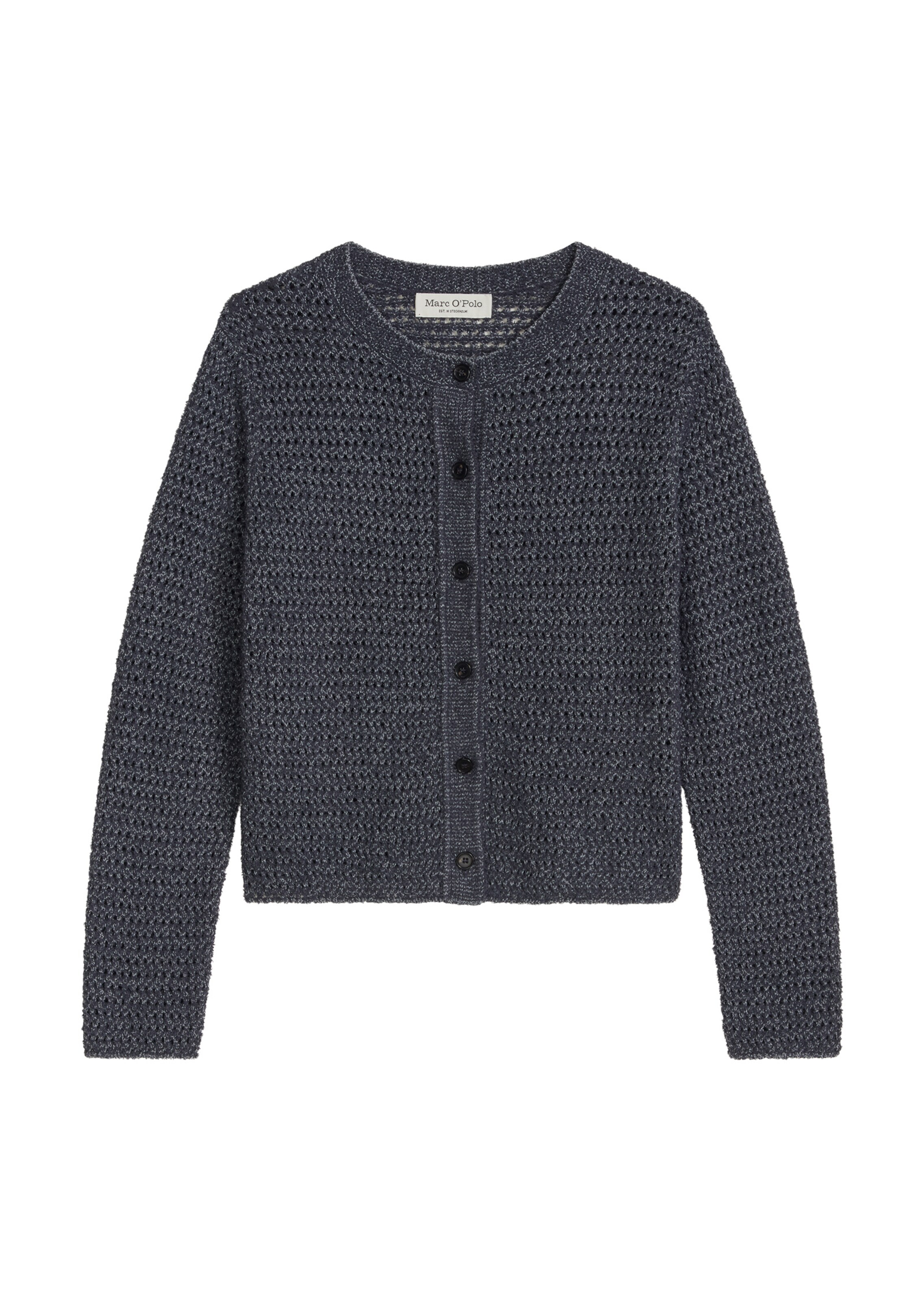 Marc O'Polo Knit cardigan in Grey: front