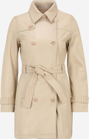 FREAKY NATION Between-Seasons Coat 'A Must!' in Beige: front