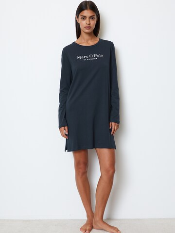 Marc O'Polo Nightgown ' Mix & Match Cotton ' in Blue: front