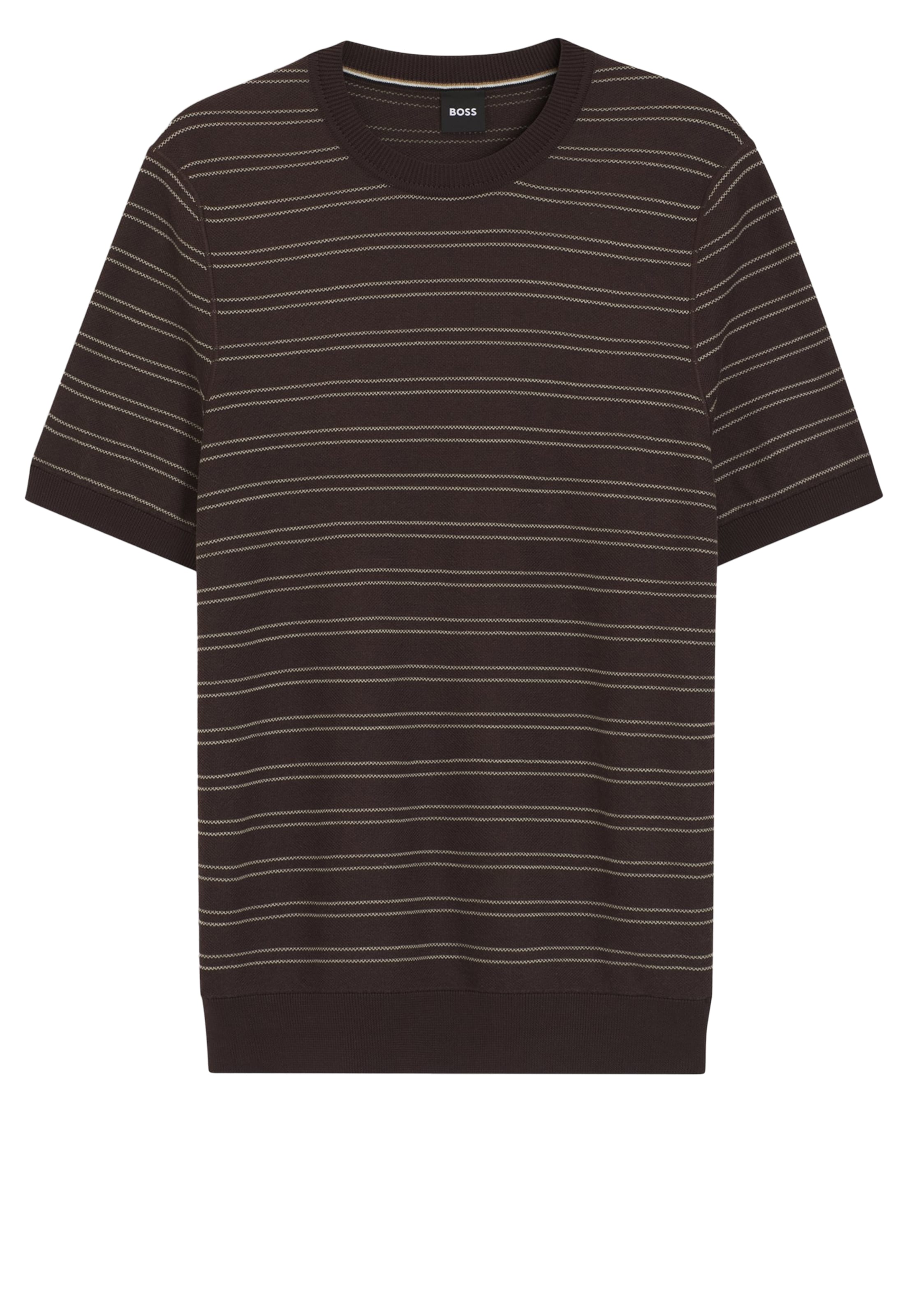 BOSS Pullover 'H-Nalon' in Braun: Vorderseite