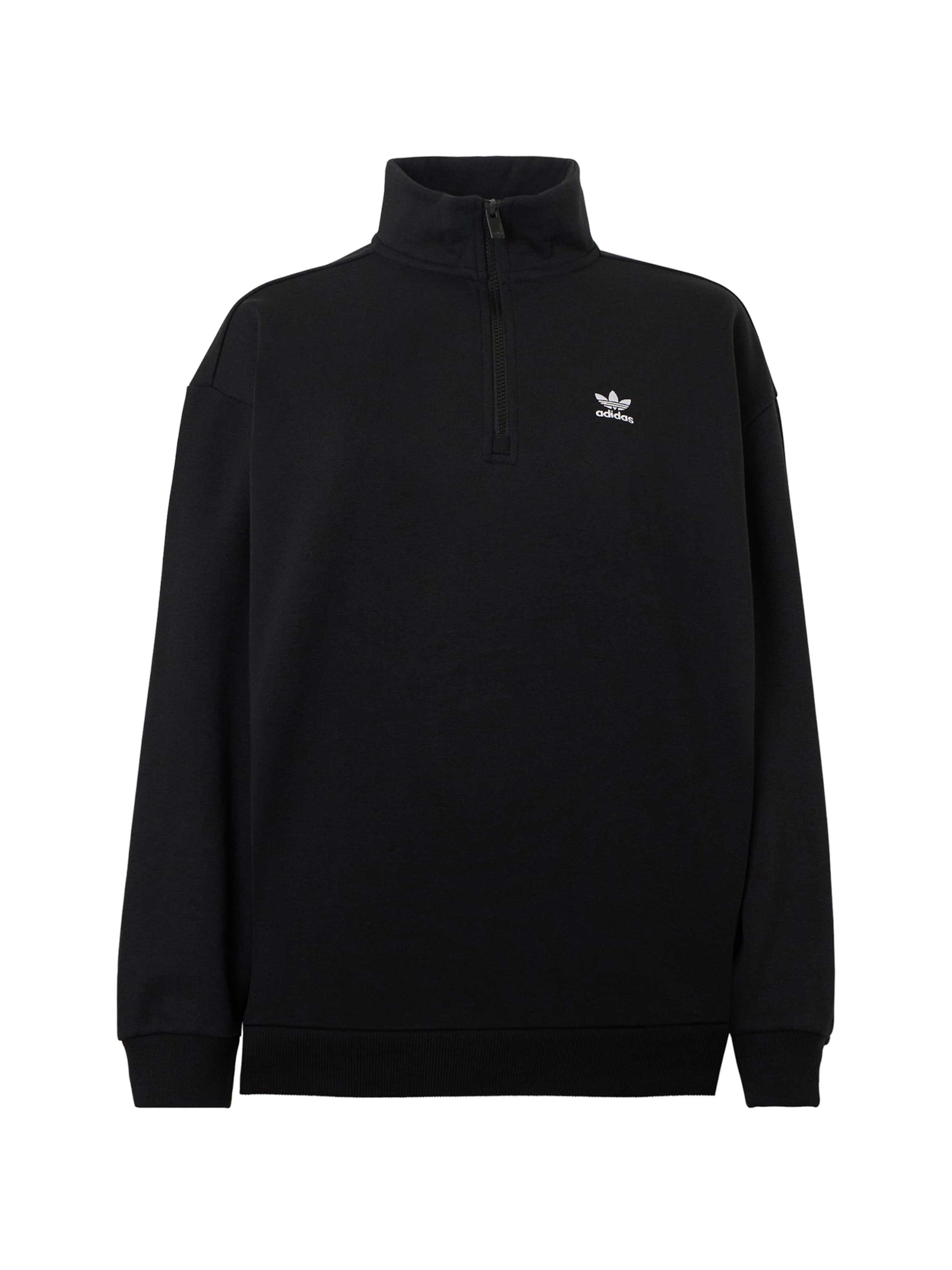 ADIDAS ORIGINALS Sweatshirt 'ESS' i svart: framsida