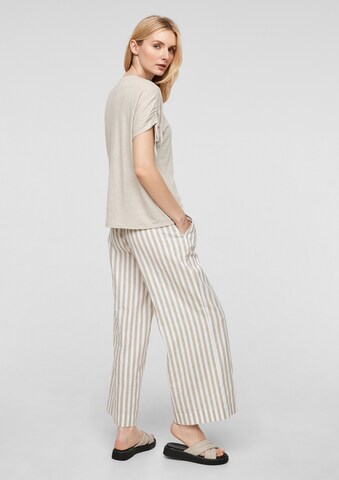 QS T-Shirt in Beige