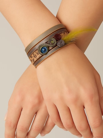 COLLEZIONE ALESSANDRO Bracelet 'India' in Green