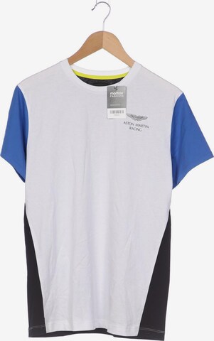 Hackett London T-Shirt M in Weiß: predná strana