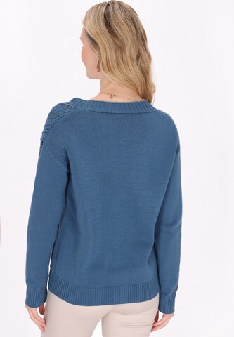 Usha Strickjacke in Blau