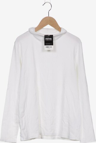 UNIQLO Langarmshirt L in Weiß: predná strana