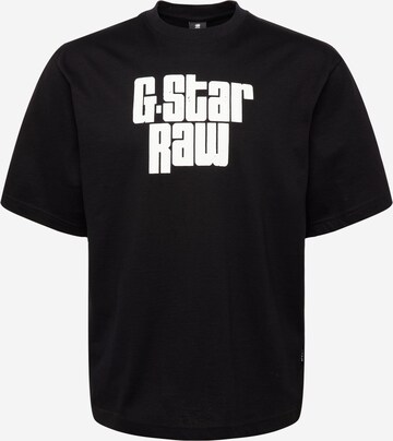 G-Star RAW Tričko – černá: přední strana