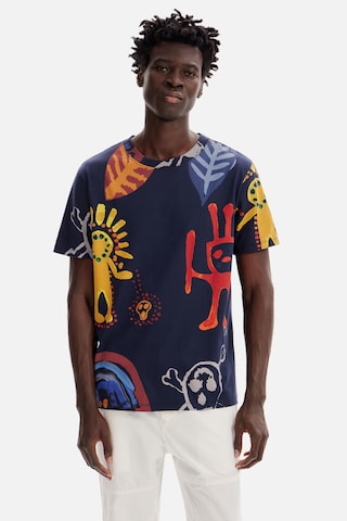 Desigual Shirt in Blauw: voorkant