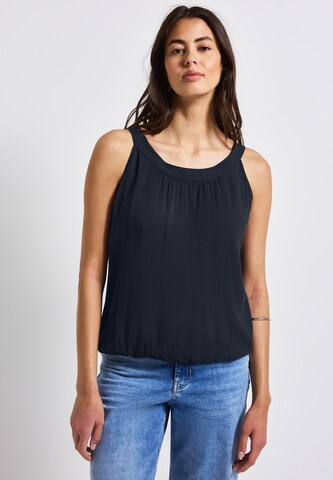 STREET ONE Top in Blau: Vorderseite