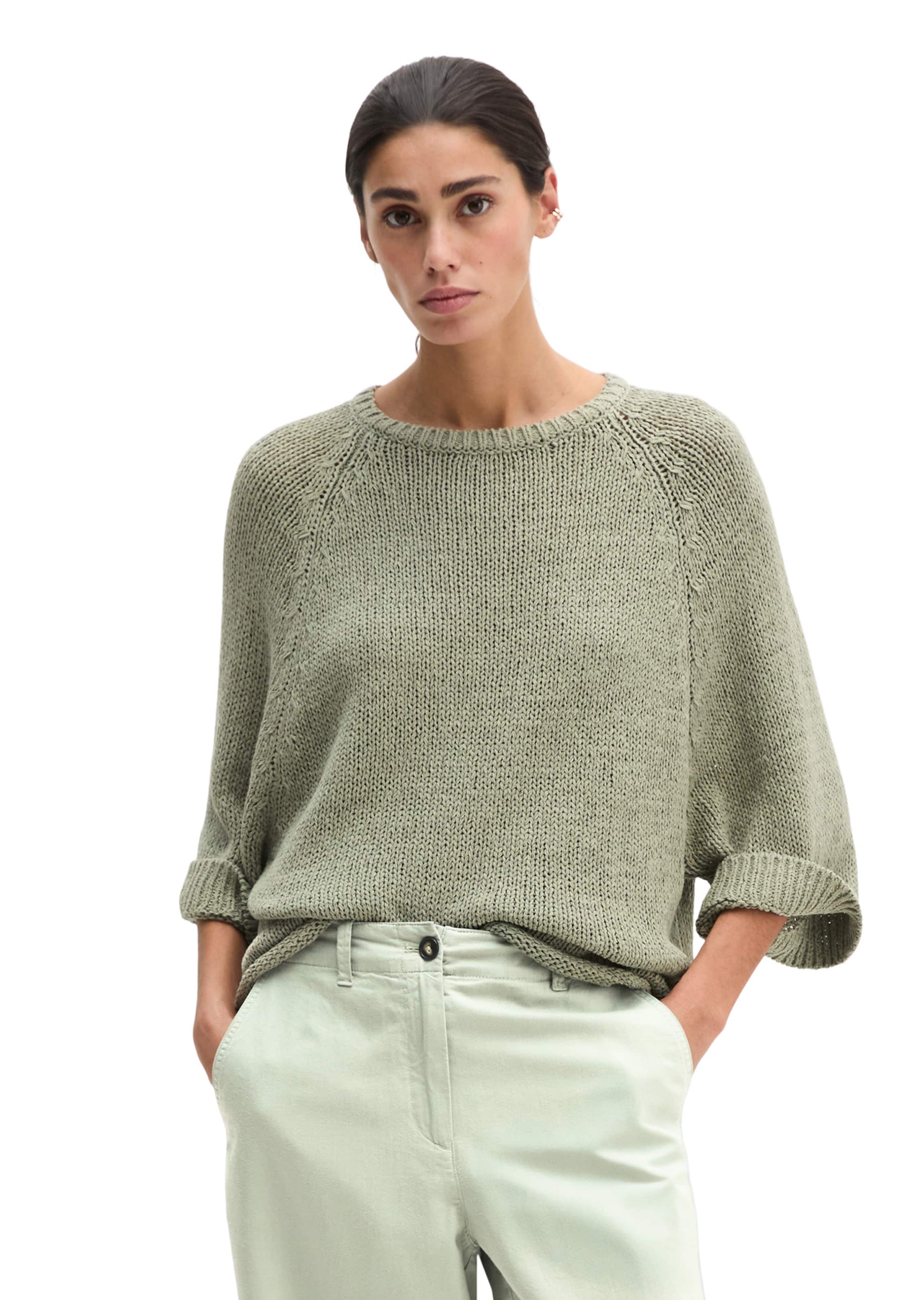 Pull-over Marc O'Polo en gris : devant