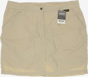 JACK WOLFSKIN Skirt in XL in Beige: front