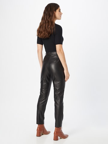 Sisley Slimfit Broek in Zwart