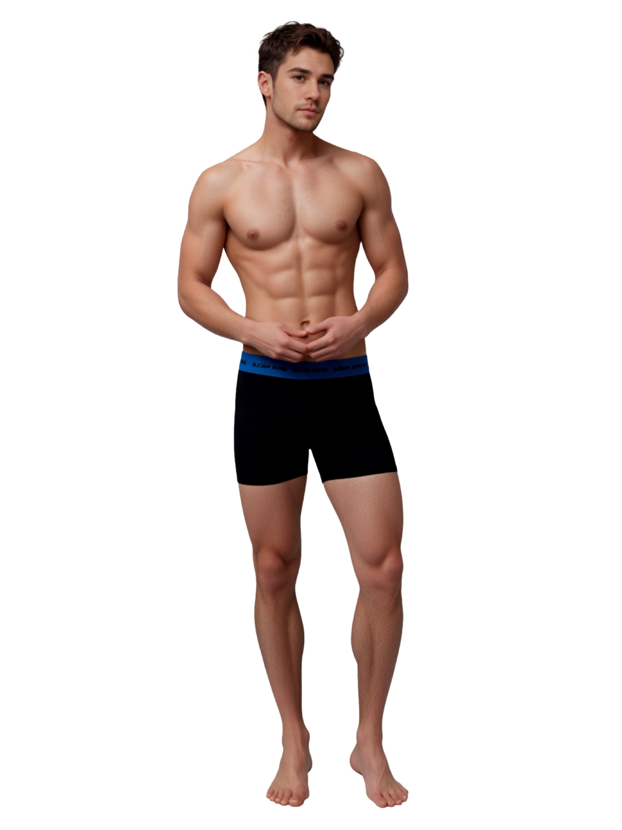 BJÖRN BORG Boksershorts i sort