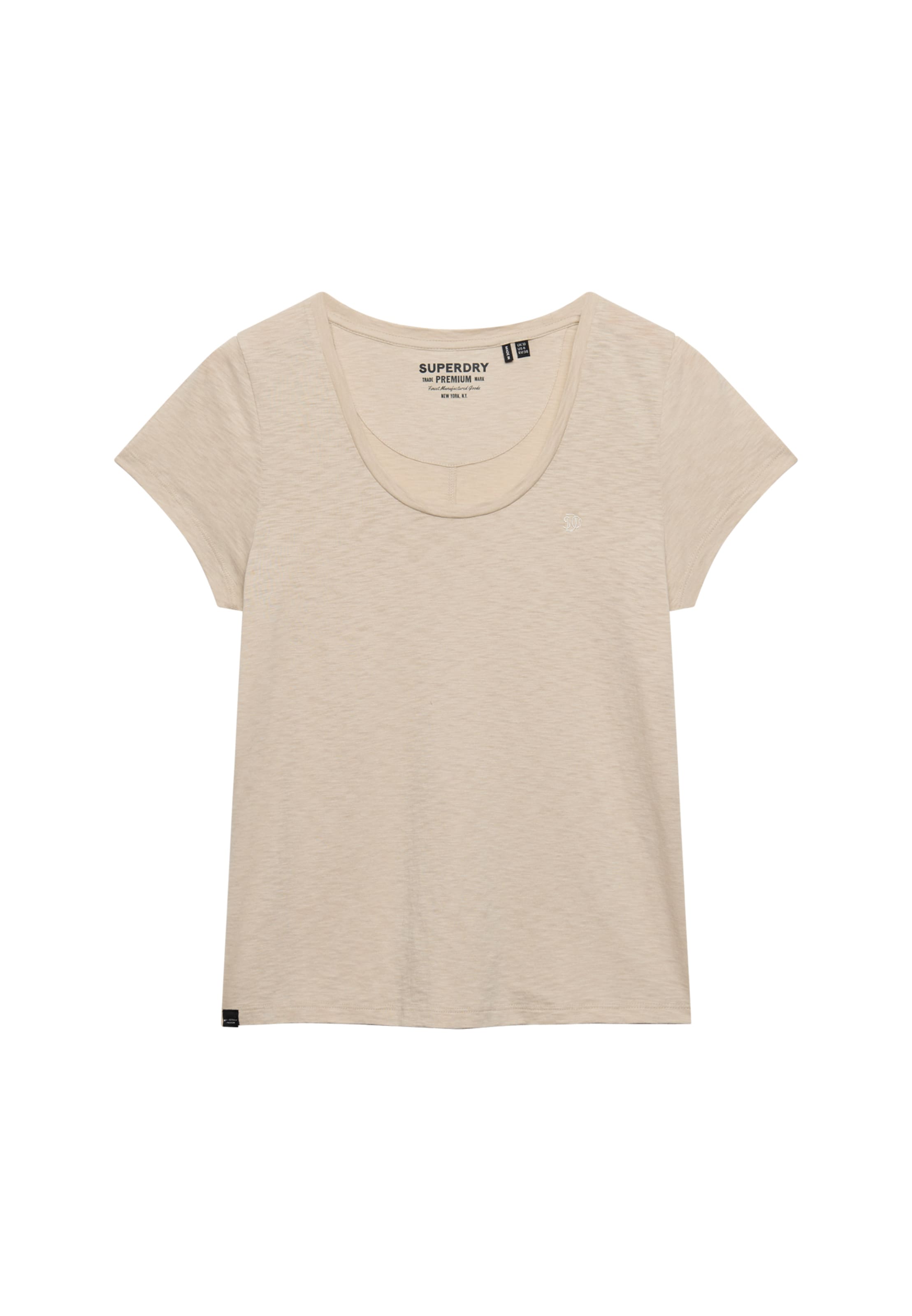 Superdry & Co Shirt 'Studios' in Beige: front
