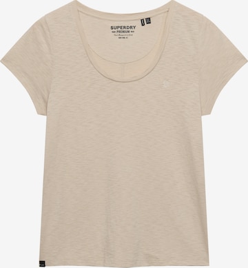 Superdry & Co Shirt 'Studios' in Beige: front