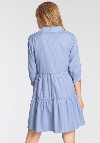 DELMAO Shirt Dress in Blue