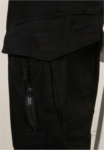 SOUTHPOLE Tapered Cargo trousers in Black