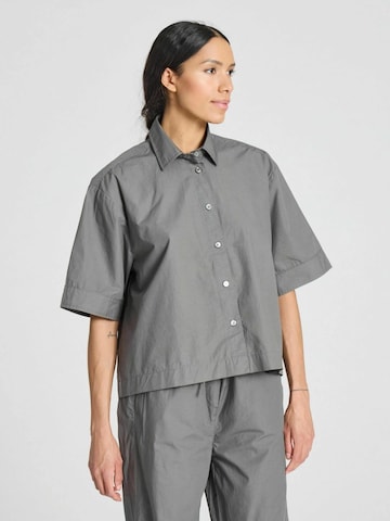 Gai+Lisva Bluse 'Astrid' in Grau: Vorderseite