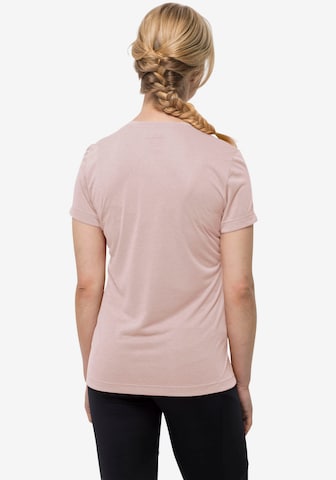 JACK WOLFSKIN Performance Shirt in Pink