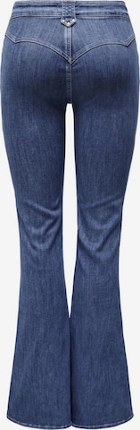 Flared Jeans 'CHERYL' di ONLY in blu