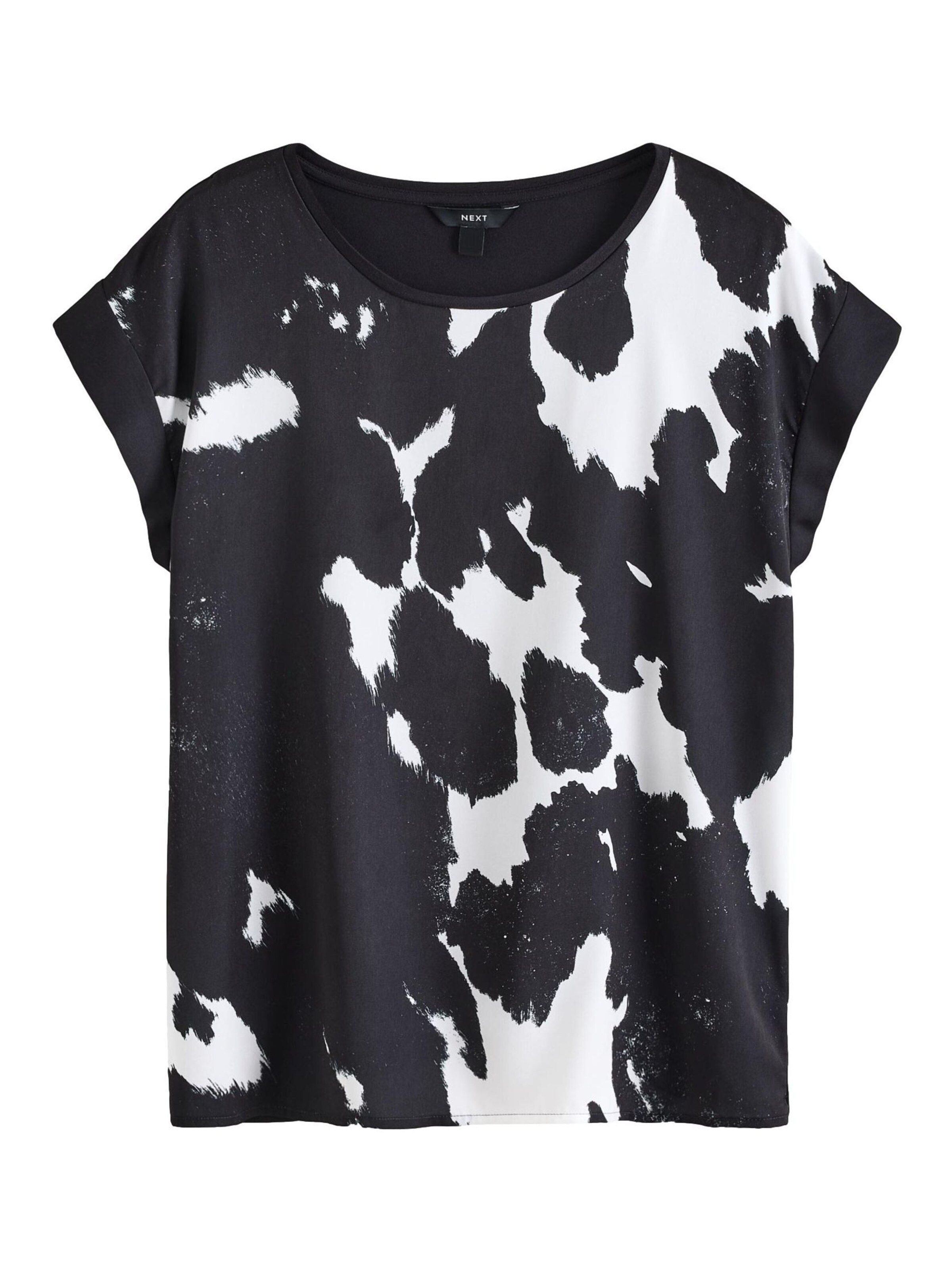 melns Next T-Krekls: no priekšpuses