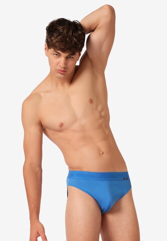 Skiny Slip in Blauw: voorkant