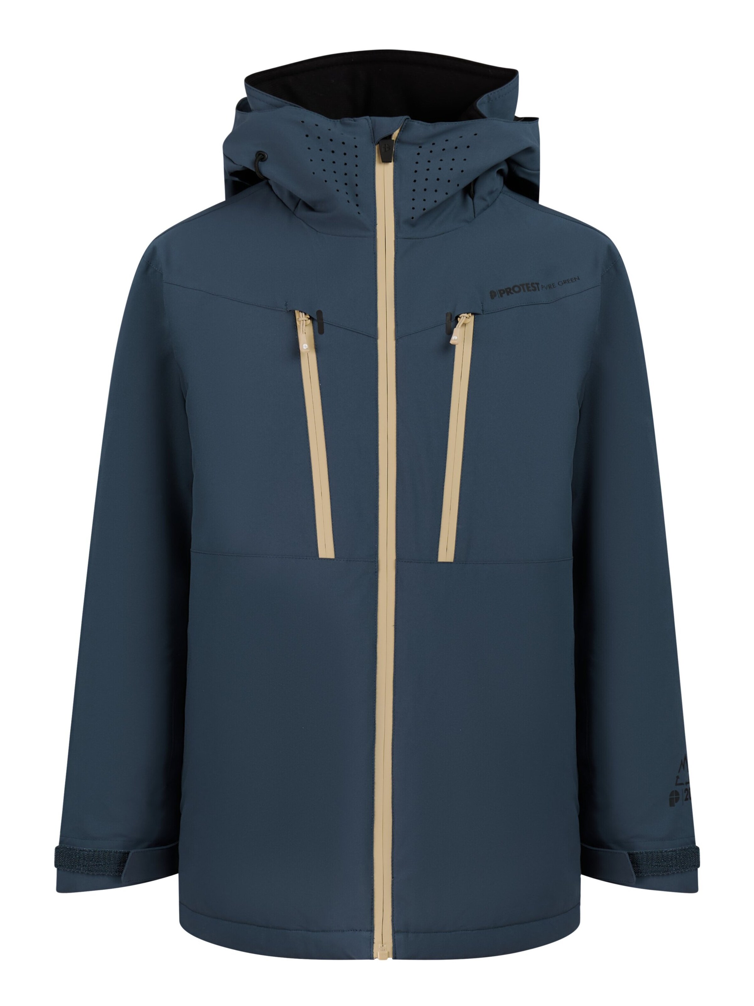 PROTEST Sportjas 'PRTWixan JR' in Blauw: voorkant