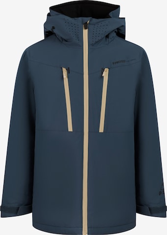 PROTEST Sportjas 'PRTWixan JR' in Blauw: voorkant