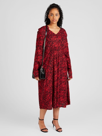 ONLY Carmakoma Dress 'SCARLETT' in Red