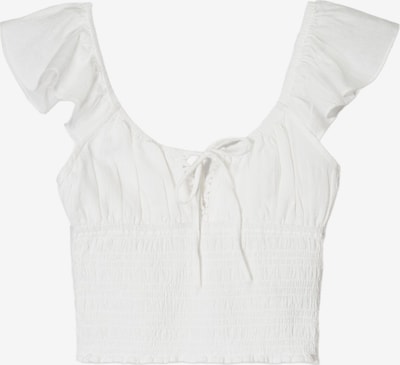 Bershka Toppi värissä valkoinen, Tuotenäkymä