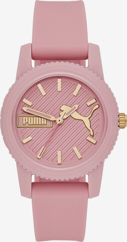 PUMA Analog Watch in Pink: front