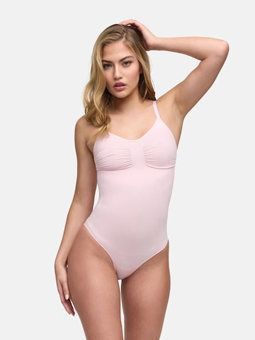 cfab - Body moldeador 'Bodysuit Sculpting Shapewear mit Slip' en rosa